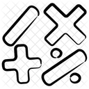 Mathematics Maths Division Icon