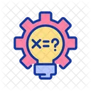 Mathematics Stem Education Icon
