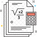 Mathematics Lesson Question Icon