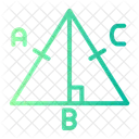 Mathematik Mathe Dreieck Symbol