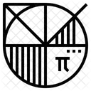 Mathematik Kreis Diagramm Symbol