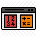 Mathematik Wissen Website Symbol