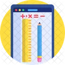 Bildung Tablet Mathematik Symbol