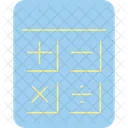 Mathematik Taschenrechner Buchhaltung Symbol