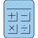 Mathematik Taschenrechner Buchhaltung Symbol