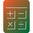 Mathematik Taschenrechner Buchhaltung Symbol