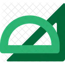 Mathematisches Instrument Lineal Messung Symbol