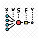 Mathematisches Modell Mathematisches Netzwerk Mathematische Symbol