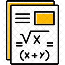 Maths Education Mathematics Icon