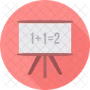 Maths Class Chalkboard Math Class Icon