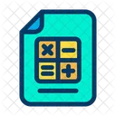 Maths Document  Icon