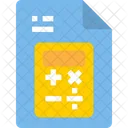 Calculator Maths File Accounting File Icon