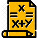 Maths Mathematics Subject Icon