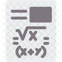 Maths Mathematics Numbers Icon