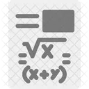 Maths Mathematics Numbers Icon