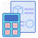 Maths Calculator Education Icon