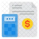 Calculator Maths Money Icon