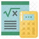 Maths Calculating Maths Icon