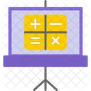 Maths Presentation Class Icon