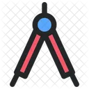Maths Compass Tool Icon