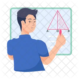 Maths Professor  Icon