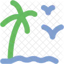 Matin Vue Oiseau Icon