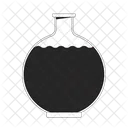 Matraz Liquido Laboratorio Icono
