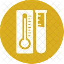 Matraz De Temperatura Matraz Biotecnologia Icono