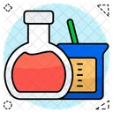 Matraz Quimico Aparatos De Laboratorio Herramientas De Laboratorio Icono