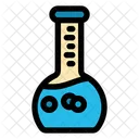 Matraz Aforado Laboratorio Quimico Icono