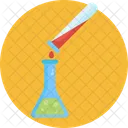 Matraz Aforado Tubo De Ensayo Laboratorio Icono