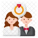 Matrimonio Heterosexual Icon