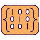 Matrix Digital Network Icon