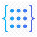 Matriz Matematica Educacao Ícone