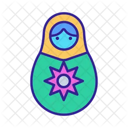 Matryoshka Decoration  Icon