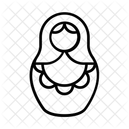 Matryoshka doll Icon