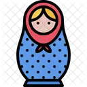Matryoshka Matryoshka Toy Toy Icon
