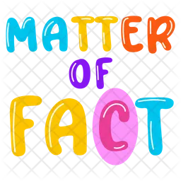 Matter of Fact  Icon