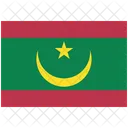 Flagge Land Mauretanien Symbol