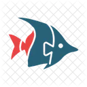 Maurisches Idol Fisch Wasser Symbol