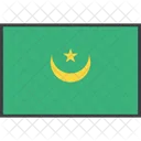 Mauritania Africano Pais Ícone