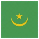 Mauritania National Country Icon