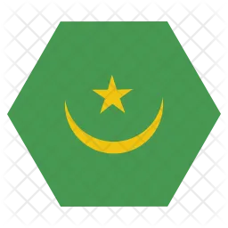 Mauritania Flag Icon