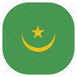 Mauritania Flag Icon