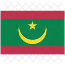 Flag Country Mauritania Icon