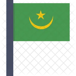 Mauritania Flag Icon