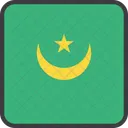 Mauritania African Country Icon