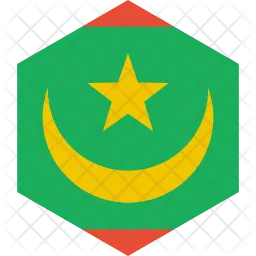 Mauritania Flag Icon