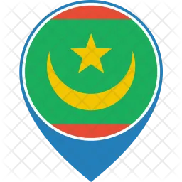 Mauritania Flag Icon