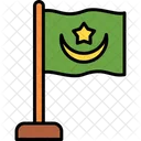 Mauritania Country Flag Icon